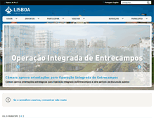 Tablet Screenshot of cm-lisboa.pt